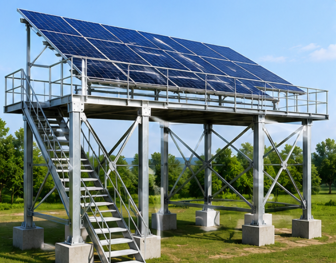 Elevated Solar Structure