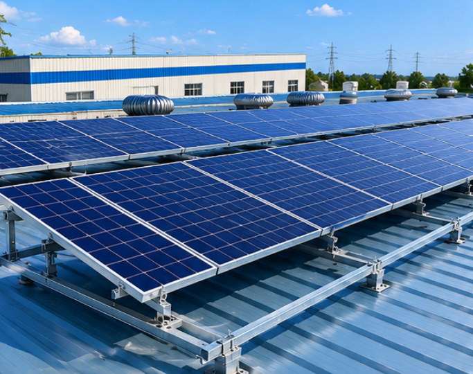 Industrial Rooftop Structure