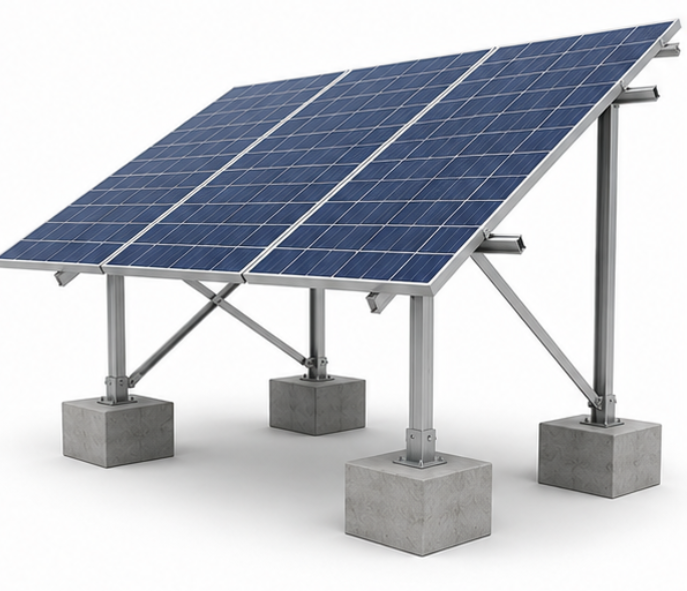 Solar Farm Mounting Structure